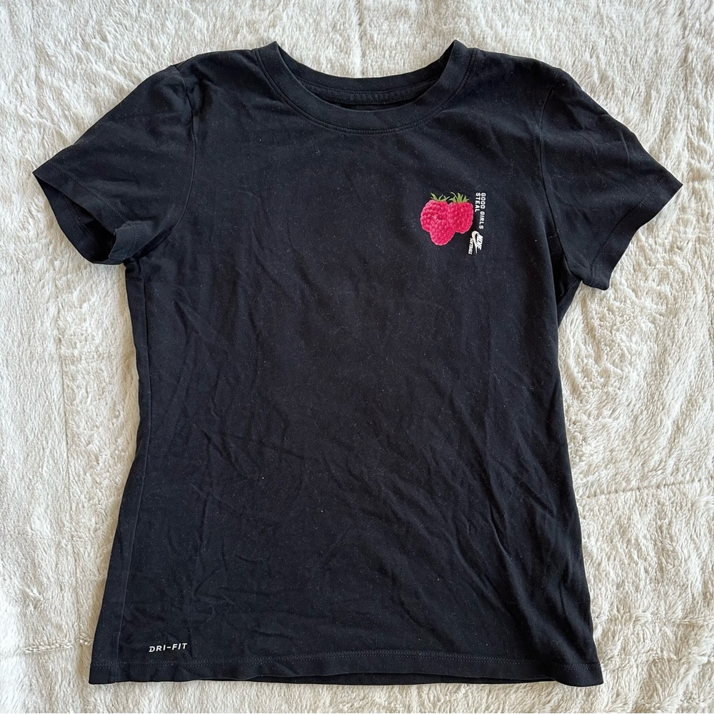 Nike Dri-fit Softball Raspberry Club T-shirt, XS - Picture 3 of 6